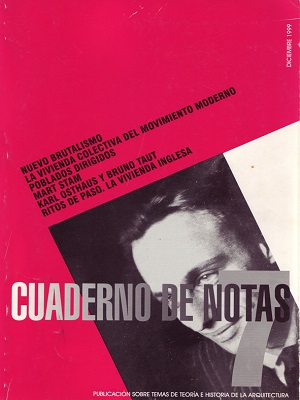 					View No. 7 (1999): Cuaderno de Notas
				