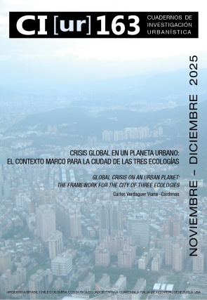 					Ver Núm. 163 (2025): Crisis global en un planeta urbano: el contexto marco para la ciudad de las tres ecologías
				